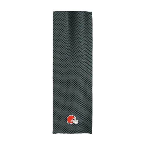 Northwest NFL Cleveland Browns Cooling Towel, 12" x 40", Charcoal