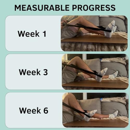 Heel Slide Board for Knee Knee Flexion – 28" PT-Designed Glide/Slide Board for Heel Slides, Knee Flexion & Range of Motion Exercises at Home – Sealed MDF, Non-Slip, Lightweight