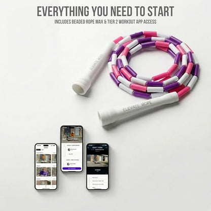 Pro-Grade Beaded Jump Rope for Beginners