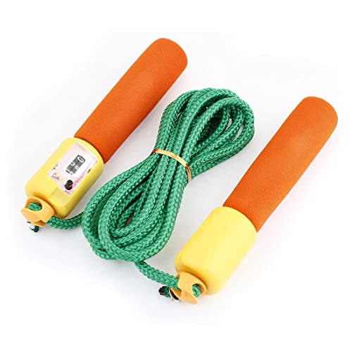 Ruilogod Sports 2.9M Long Plastic Grip Digital Counter Skipping Rope Green (id: e70 764 50e 0dd 423