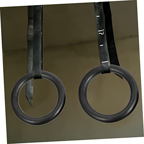 Toddmomy Portable Fitness Ring Home Gymnastics Ring Wear-Resistant Durable Exercise Equipment Random Color