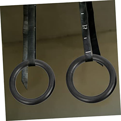 Toddmomy Portable Fitness Ring Home Gymnastics Ring Wear-Resistant Durable Exercise Equipment Random Color