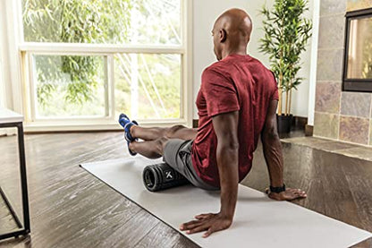 TriggerPoint Grid 1.0 Foam Roller - 13" Multi-Density Massage Roller for Deep Tissue & Muscle Recovery - Relieves Tight, Sore Muscles & Kinks, Improves Mobility & Circulation - Targets Key Body Parts - color: Midnight