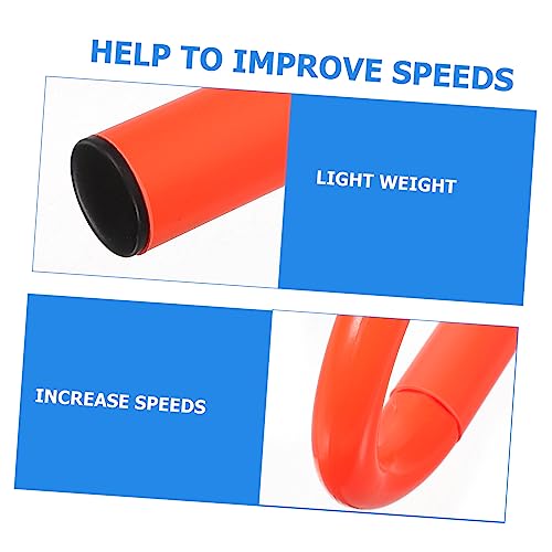 DECHOUS 15cm High Training Hurdles Portable Mini Hurdles for Boys and Girls Sports Training Agility and Speed for Soccer Football Basketball Practice