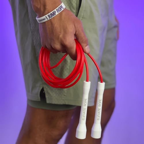 Elevate Rope Pro-Grade Speed Rope - color: Red