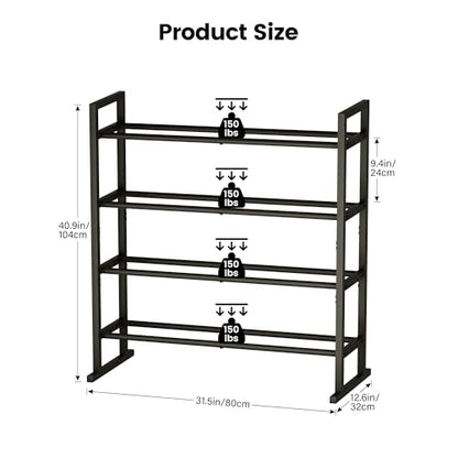 Dumbbell Rack, Adjustable weight Rack Stand, Extended Base Weight Storage for Home Gym, Space-Saving Fitness Equipment Organizer