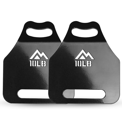 REP Fitness Strata Weight Vest, 2 Removable Plate Options for Unisex, Men & Women, Wearable, Weighted for Strength Training, Muscle Building, CrossFit, Running, Gym Exercise, Adjustable Sizing - color: Black, size: Extra Plate Set ((2) 10 lb)