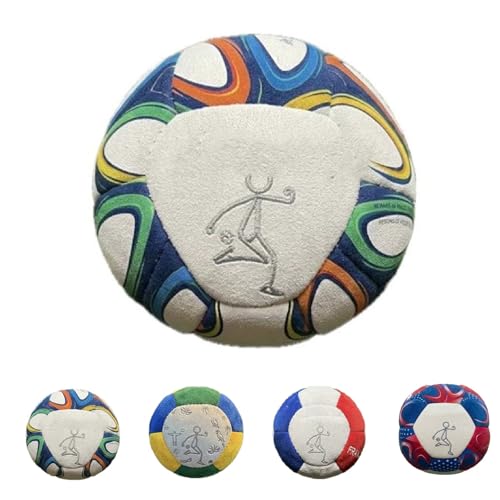 TREBIN Professional Hacky Footbag for Adults, Sand Filled Footbag for Agility Training and Juggling, Footbags for Trick Stalls, Fidget Toy and Stress Relief for All Skill Levels - color: #009 Dirtbag