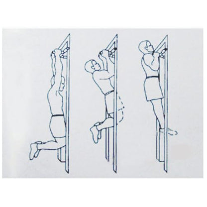 None Drilling Hanging Rod Nonslip Doorway Pull Up Adjustable Door Horizontal Home Fitness Equipment Enduring None Drilling Hanging