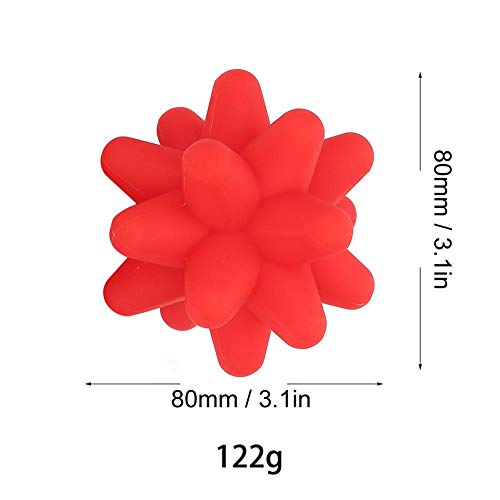 Brrnoo Silicone Massage Ball, Ball for Trigger Point Massage - Deep Tissue Massager for Myofascial Release - Mobility Ball for Exercise & Recovery, Foot Acupoint Trigger Point Massage