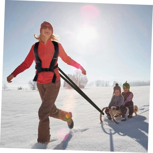 Load-bearing Multifunctional Resistance Sled Pull Harness for Strength Training Tire Strap Materials for Enhanced