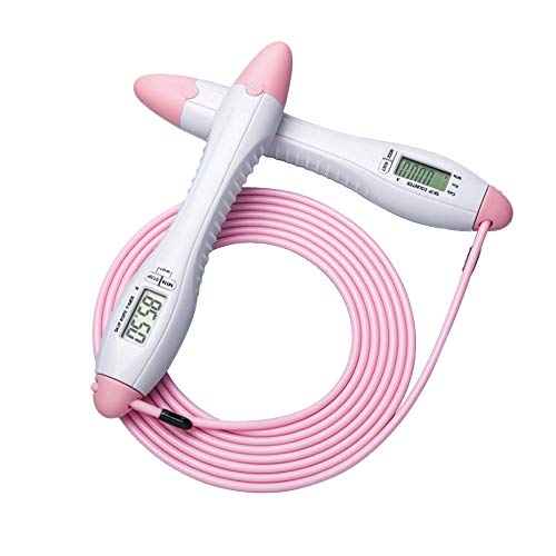 Jump Rope Digital Counter for Indoor/Outdoor Fitness Training Boxing Adjustable Calorie Skipping Rope Workout for Women,Men - size: E