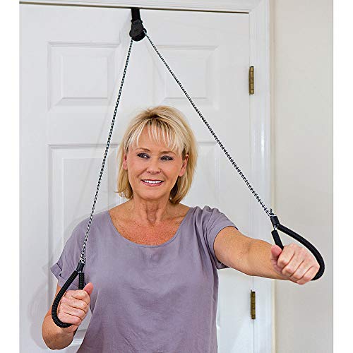 J.H. Smith Company Over the Door Exerciser,black,One-Size