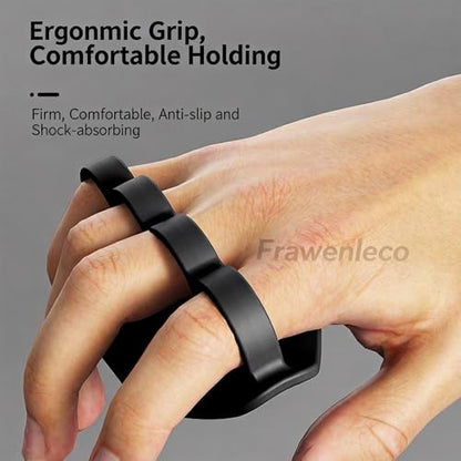 Anti-Slip Workout Grips, Charcoal Gray Gym Grips for Men Women, Anti-Slip Palm Protector Pads for Weight Lifting, Deadlift, Pull Up Bar, Strength Training
