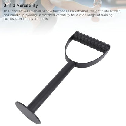 Adjustable Kettlebell Handle, 100kg Bearing Capacity Weight Plate Kettlebell Grip Handle, Training Kettlebells for Home Gym Workout - size: 25mm