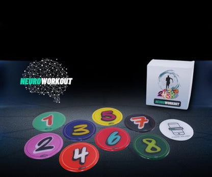 NeuroWorkout Reaction Training System – Reflex & Agility Trainer for Athletes, Kids & Rehab – Improve Reaction Time, Footwork & Cognitive Performance Anywhere