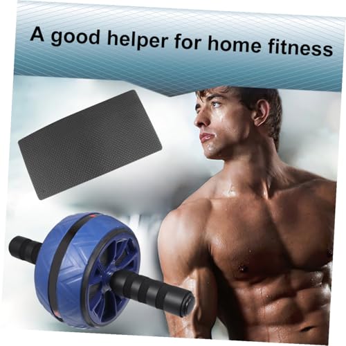 Happyyami 2pcs Ab Roller Wheel with Wide Stable Wheel and Ergonomic Handle for Core Strength Fitness Exercise Suitable for Men Women Beginners Home Gym Equipment