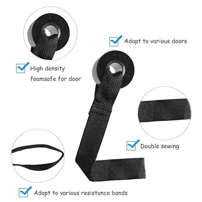 Resistance Bands with Handles, Exercise Bands - Perfect Stretch Rope for Home Workouts, Ideal for Fitness Enthusiasts & Home Gym