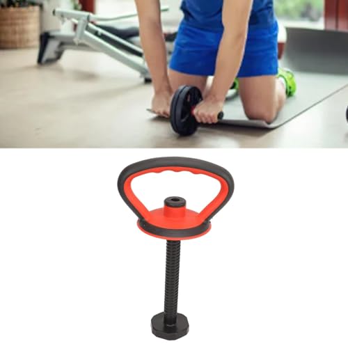 Adjustable Kettlebell Handle, Plate Kettlebell Grip Loadable Ergonomic Weight Strength Training Weightlifting Accessories for Home Gym Set