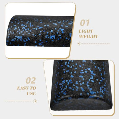 Tofficu Semicircle Yoga Half Roller Epp Foam Balance Trainer Muscle Massage Tool for Pilates and Fitness Exercise at Home