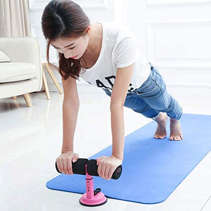 Self Suction Sit Up Bar Assist Height Adjustable Sit-ups Assistant Device Fitness Abdominal Muscle Training Exercise Home Gym Workout Equipment - color: D