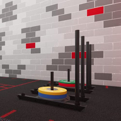 Power Systems Granite Series Sled for Strength Conditioning - Push, Pull or Drag - Indoors or Outdoors