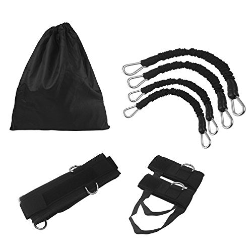 Bounce Trainer Vertical Jump Legs Resistance Bands Glutes Muscles Workout Strength Speed Agility Training for Basketball Football