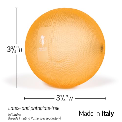 OPTP Franklin Method Tough Ball – Inflatable Massage Ball, Firm 3 3/4"