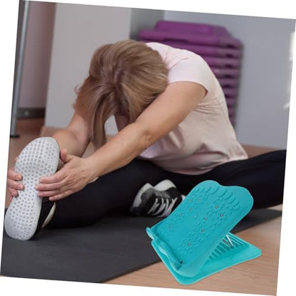 Folding Incline Board Foot Massager for Home Use Adjustable Calf Stretching Tilt Board Sturdy Non-Slip Surface for Fitness Training and Ankle Strengthening