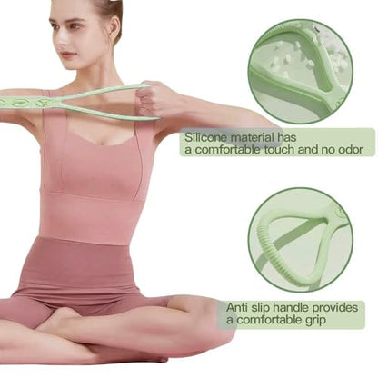 2025 Upgraded Figure 8 Resistance Band for Physical Therapy, Shoulder Back Arm Exercise Bands, 3 Resistance Levels for 15 25 35lb for Kids Adult Elderly