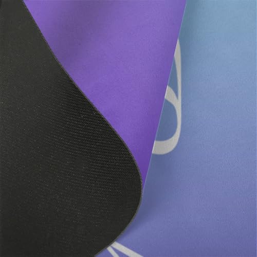 Custom Name Yoga Mat,Personalized Travel Yoga Exercise Mat,Non Slip,Perfect for Kids & Adults,Gradient Color D Series - color: Style 12