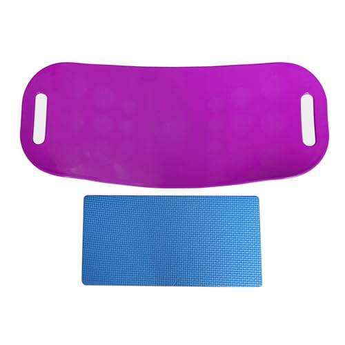 Balance Simply Board with Workout Mat - Yoga Fitness Balance Board for Core Training