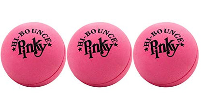 JA-RU Hi-Bounce Pinky Bouncy Ball for Kids (3 Pk) 976-3p - size: 3 Pack