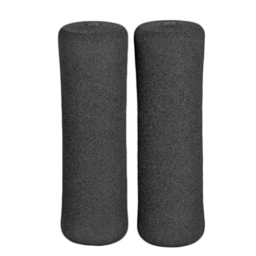 Foam Foot Pads Rollers Two Pair for Home Gym Exercise Machines Equipments Replacements with 1 Inch(2.5cm) Rod (Foam 9.25" X 2.76" Od X 0.87" Id) - color: Foam 9.25" X 2.76" Od X 0.87" Id