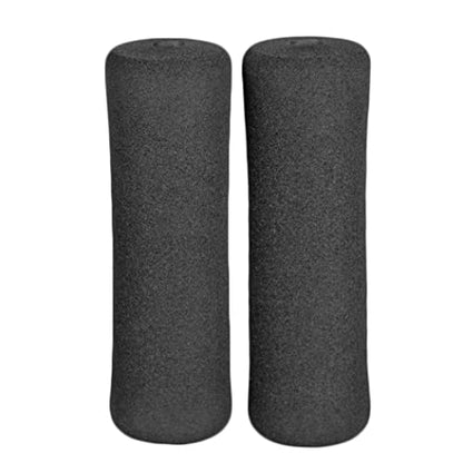 Foam Foot Pads Rollers Two Pair for Home Gym Exercise Machines Equipments Replacements with 1 Inch(2.5cm) Rod (Foam 9.25" X 2.76" Od X 0.87" Id) - color: Foam 9.25" X 2.76" Od X 0.87" Id