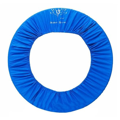 Artistic Gymnastic Protective Cover,Rhythmic Gymnastics Ring Calisthenics Equipment Appratus Accessory Case Cover Fits Up to 5 Rings of 70~90cm - color: Sky Blue