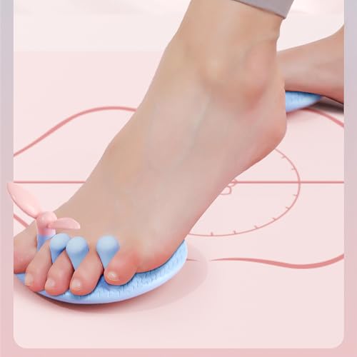 Arch Trainer Foot Massagers Foot Arch Strengthener Blue Arch Trainer for Calf Stretching Glute Toning Improved the Foot Bunion Toe Training Thin Calves Legs - color: Blue