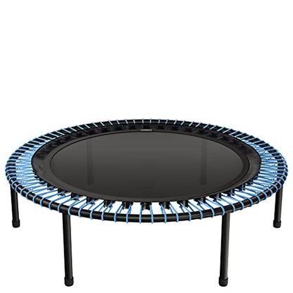 bellicon Mini Trampoline | Bungee Suspension up to 260 lbs | Indoor Fitness Rebounder for Adults | Folding Legs