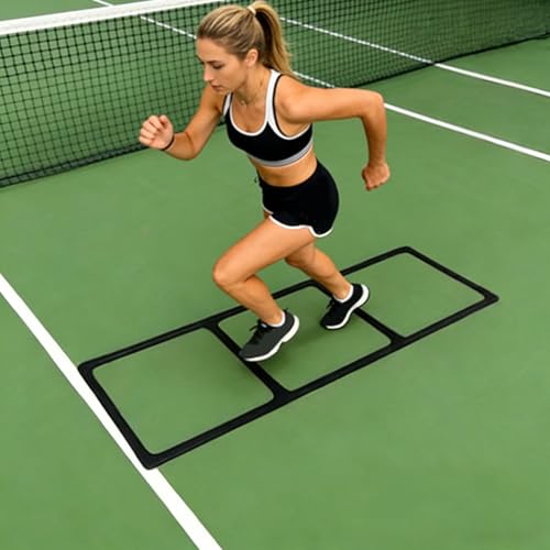 Agility Ladder , Speed Ladder for Football, Basketball , Soft Elastic Training Ladder for Footwork , Portable & Non-Slip Agility Football Training Equipment for Speed Practice and Movement Exercises