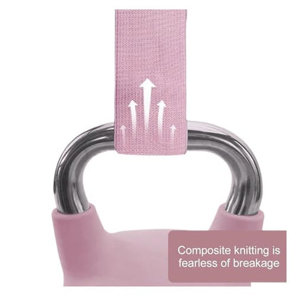 Resistance Booty Bands for Women - Non-Slip Elastic Workout Bands for Glute and Thigh Training - color: Purple