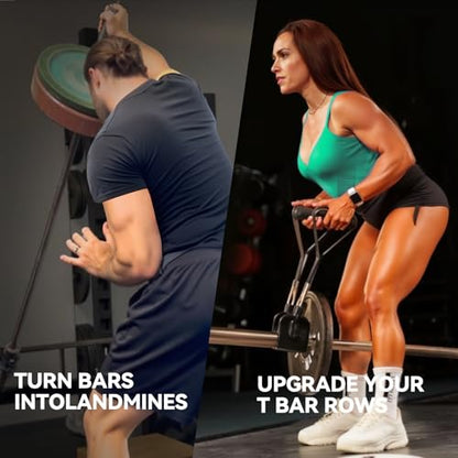 Home Gym Clips : Load Dumbbells on Barbells, Turn Bars into Landmines, T-Bar Row with Any Grip, Hook Dumbbells on Dip Belts - style: 1 pcs