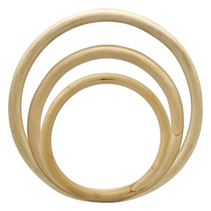 ZooBoo Wing Chun Rattan Rings 3-Pack Professional Training Set | (7"+ 9"+ 11") Wingchun Ring , Martial Arts Practice, Arm Positioning