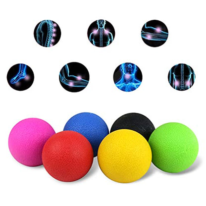 ARTIBETTER Peanut Massage Ball Double Massage Ball Mobility Ball Deep Tissue Massage Tool for Physical Therapy Muscle Relaxer Myofascial Release (Orange)