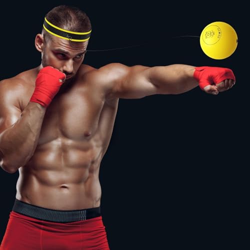 Boxing Reflex Ball Headband Effective Reaction Training Hand Eye
