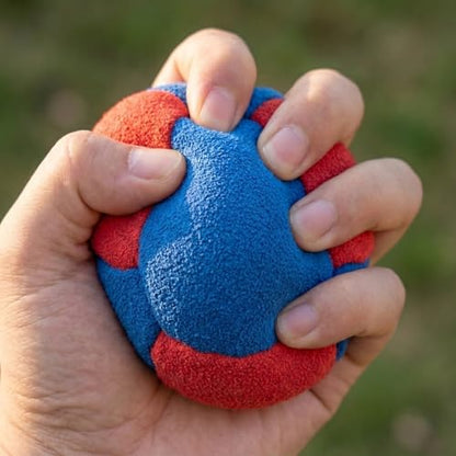 2.56 Inches Hacky Footbag Sacks For Adults Style Kick Bag Soccer Footbags Hacky Durable Fleece Juggling Balls Sack Fly Soft Foot Bag Indoor & Outdoor Play Party Favors Coordination Training A