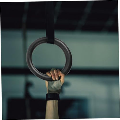 Totority 2 Pcs Gymnastics Ring Strength Training Equipment Adjustable Exercise Ring for Home Gym Random Color