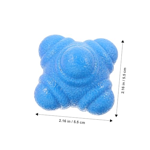 6 Pack Hexagonal Reflex Training Balls for Hand-eye Coordination 5.5cm