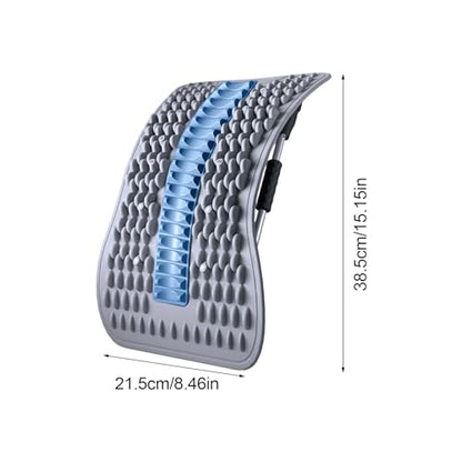 Back Stretcher - Adjustable Multi-Level Support, Ergonomic Arch Design, Muscle Relaxation Tool, Spine Alignment Device | Yoga Stretching Accessory with Pain Reliefs Function for Home, Offices Session