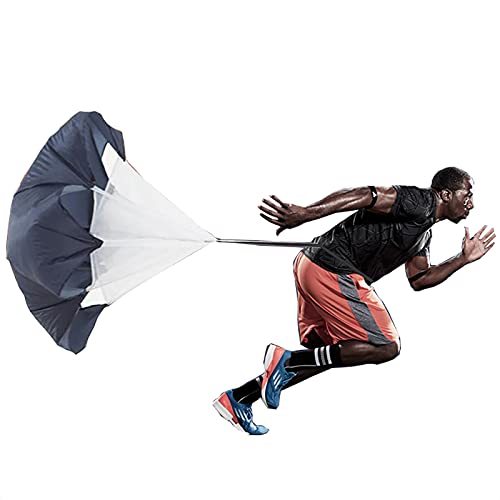 Resistance Parachute 35.4in Running Parachute, with Adjustable Belt Speed Resistance Training Parachute Equipment, for Improving Speed/Stamina/Strength