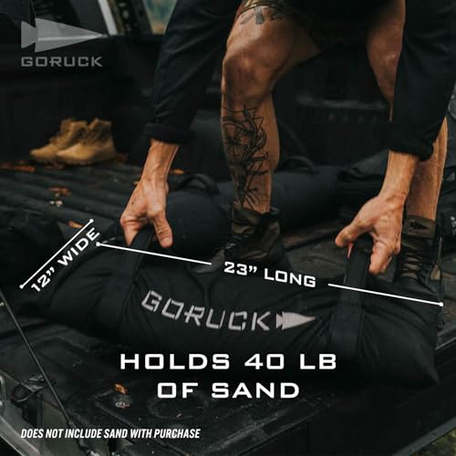 GORUCK Fitness Simple Sandbag – Strength Training Equipment for Body Workout, Endurance, Weightlifting & Yoga - for Home, Gym, and Outdoor Use
